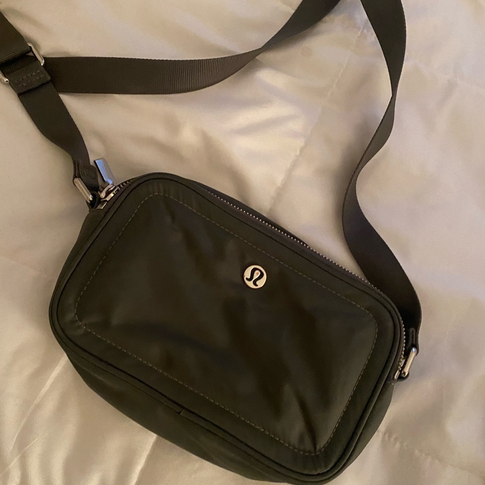 Green Sage Crossbody Lululemon bag